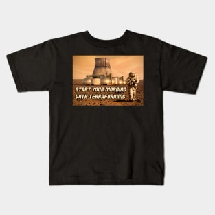 Mars Terraforming Kids T-Shirt